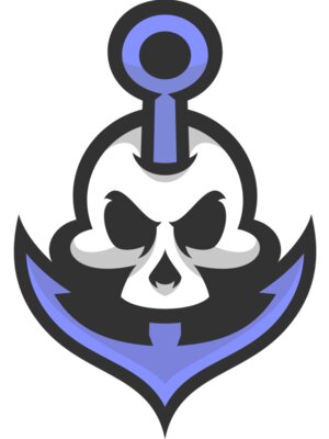 Elements Skulls logo template 34