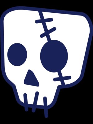 Elements Skulls logo template 39