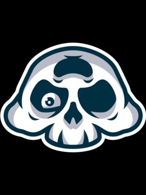 Elements Skulls logo template 70