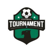 Tournament Football logo template 02