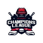 Champions League Ice Hockey logo template