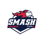 Smash Tennis Team logo template
