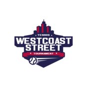 West coast Street Tennis logo template