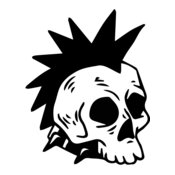 Elements Skulls logo template 13