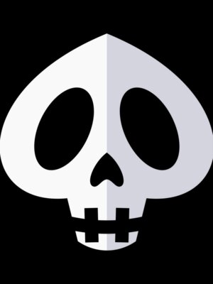 Elements Skulls logo template 16