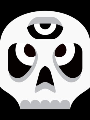 Elements Skulls logo template 18