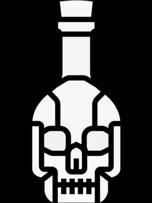 Elements Skulls logo template 31