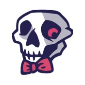 Elements Skulls logo template 41