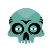 Elements Skulls logo template 98
