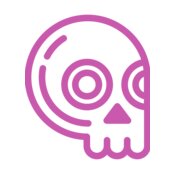 Elements Skulls logo template 128