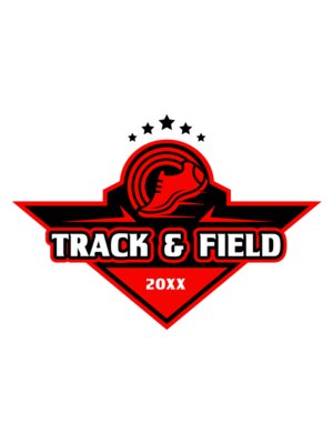 Track & Field Team Logo 07