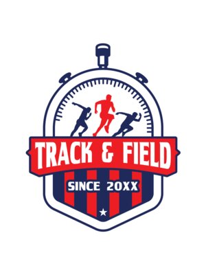 Track & Field Team Logo 14